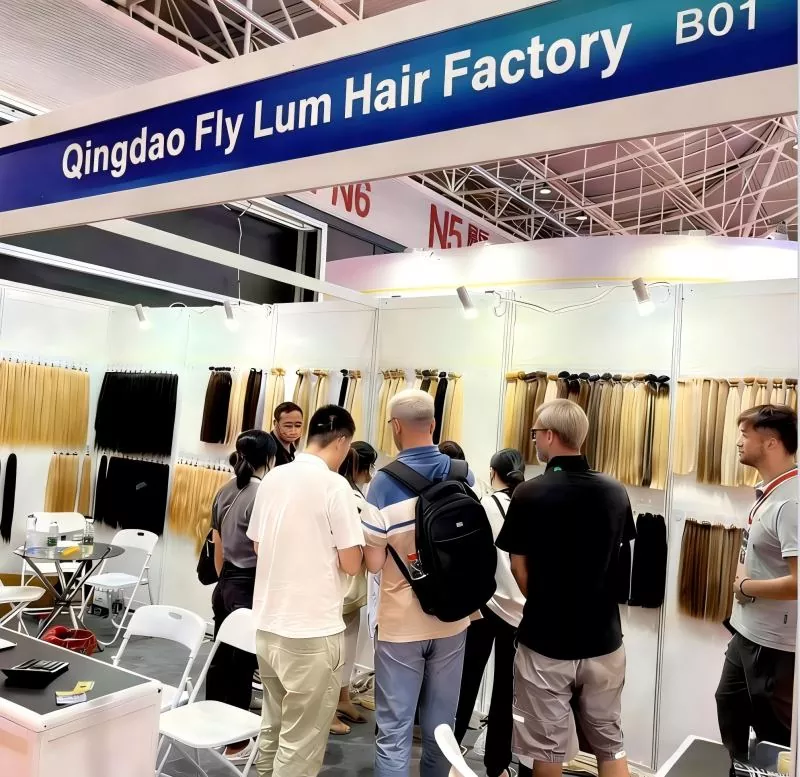 Lum Hair Factory präsentiert Premium-Haarverlängerungen auf der International Trade Expo