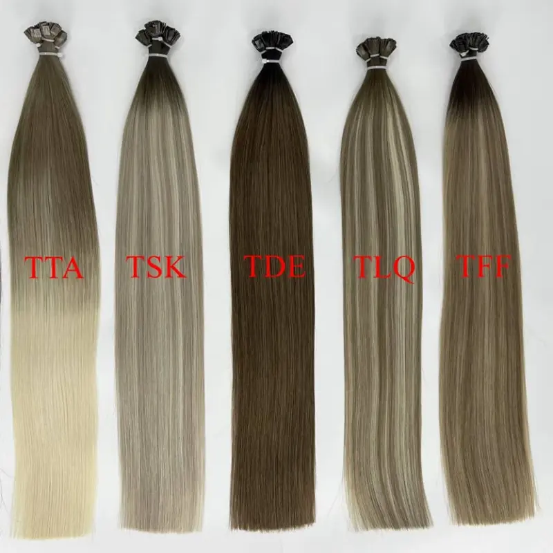 Wie werten Haarverlängerungen mit flacher Spitze Ihr Haarbild auf?