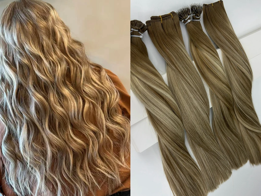 Clip-in-Haarverlängerungen vs. permanente Haarverlängerungen vom professionellen Hersteller China