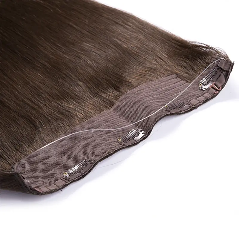 Halo-Haarverlängerungen aus Echthaar