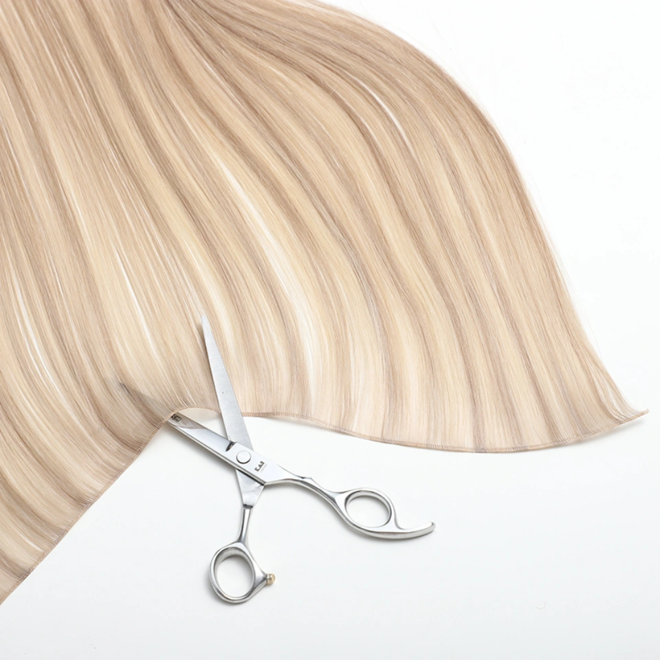 Unsichtbare Haarverlängerungen